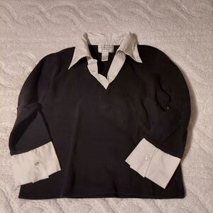United States Sweaters Black and White Sweater